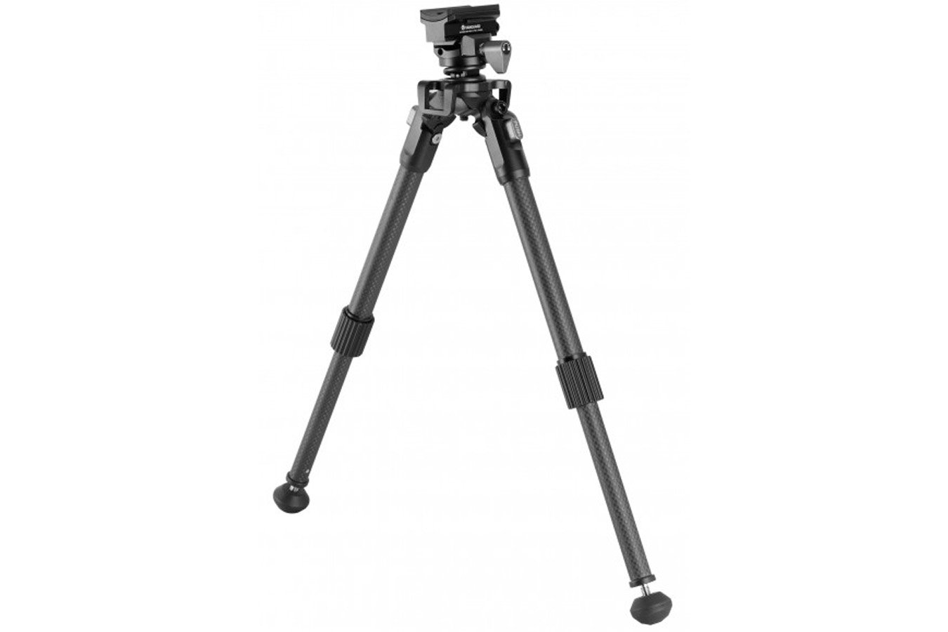 VANGUARD Equalizer 2QS Carbon Fiber Gun Bipod with Quick Release Pic Rail Adapter